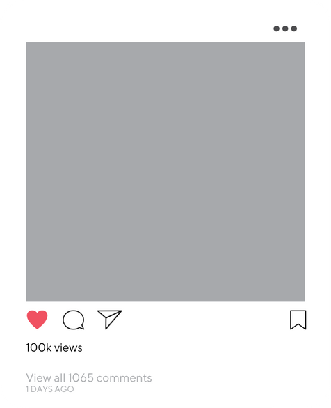 Instagram Frame Template